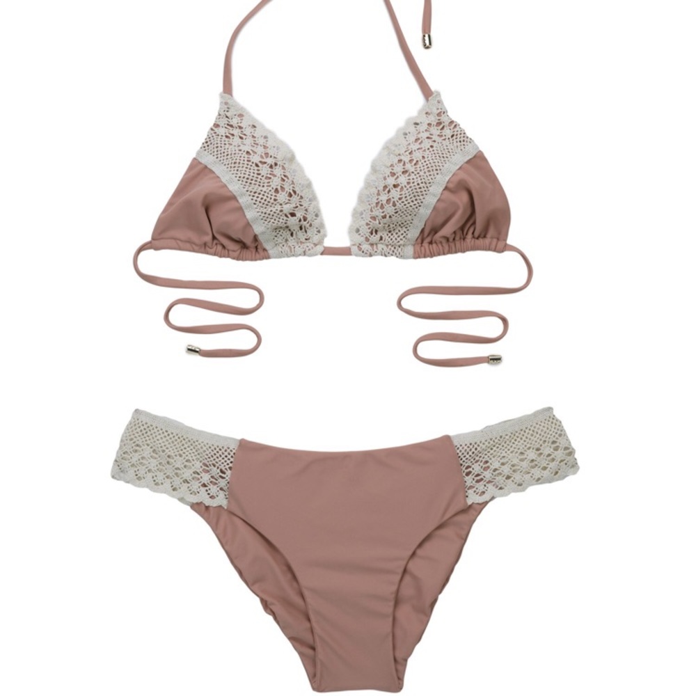 NWT Beach Bunny Bikini Set Lady Lace